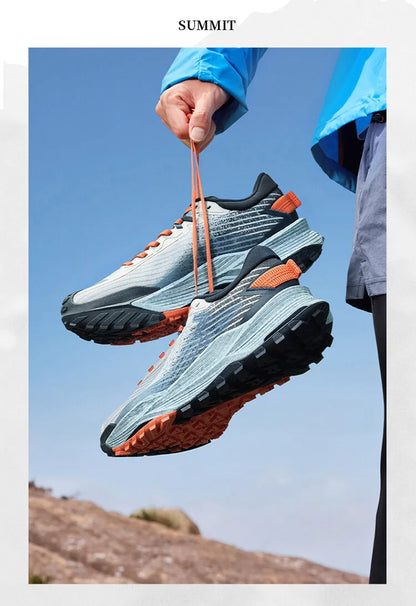 361 Degrees WUXIA 2 Running Shoes, Light Breathable Cushioning, Non-Slip Soft Outdoor Hiking Versatile Sneakers Male 672542201