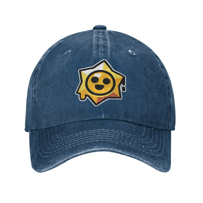Gorra de béisbol Player B-Brawls, estilo retro desgastado y lavado, unisex, para actividades al aire libre, running y golf, con ajuste regulable.