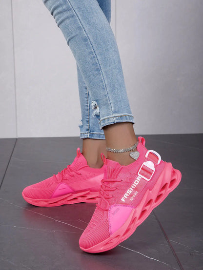 Moda Lila Casual Sneakers Dam Herr Blade Löparskor Storlek 48 Lätta Andningsbara Sportskor Herr Mesh-sneakers
