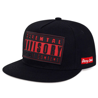 Cappellino con visiera piatta, patch alla moda, chiusura a scatto, cappellino da baseball hip hop a blocchi di colore, unisex, leggero, con protezione solare, cappellino "Dad Hat" per donne e uomini