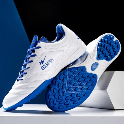 Double Star Herren-Fußballschuhe aus echtem TF-Turf, für Grundschüler, Jugendliche, Erwachsene & Kinder, professionelles Training und