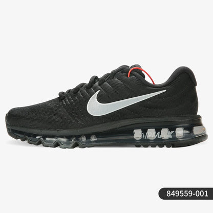 Nike Genuine AIR MAX 17 Men's and Women's Full Sole Air Cushion Shock Absorption Running Shoes 849560