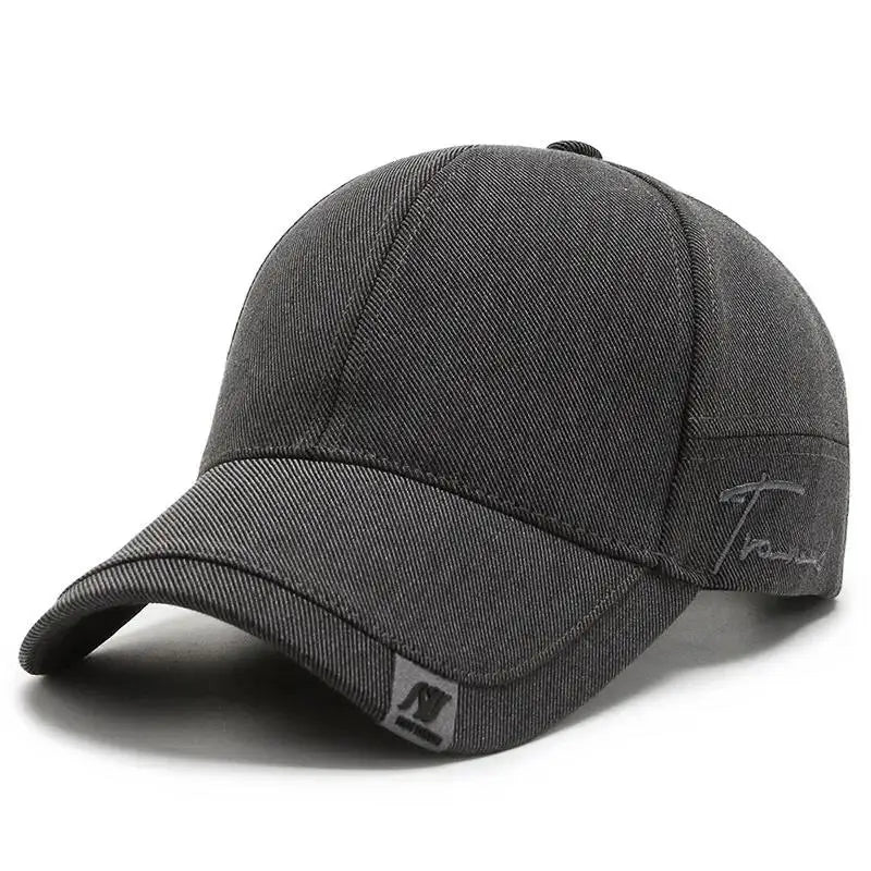 High Quality Solid Baseball Caps for Men Outdoor Cap Bone Gorras CasquetteHomme Trucker Hats Sunscreen Cap