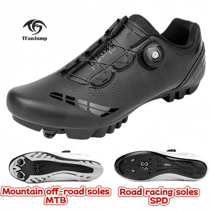 Men's Mountain Bike Shoes MTB,Breathable,Non-Slip,High Hardness,Suitable For Outdoor Road Racing,Mountain Off-Road Riding 37-46