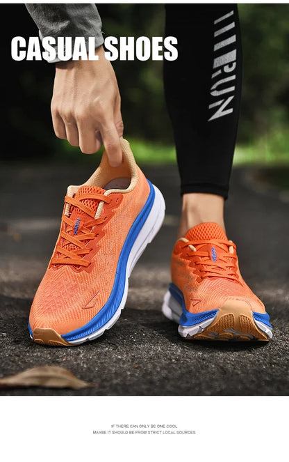 2025 nye afslappede løbesko til sport og udendørs brug, komfortable forår/sommer-sneakers med skridsikker sål, unisex til mænd og kvinder, bløde træningssko til mænd