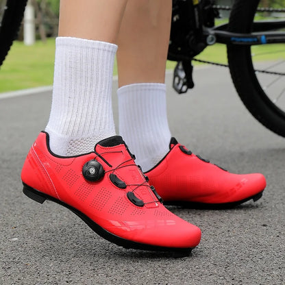 Men's Mountain Bike Shoes MTB,Breathable,Non-Slip,High Hardness,Suitable For Outdoor Road Racing,Mountain Off-Road Riding 37-46