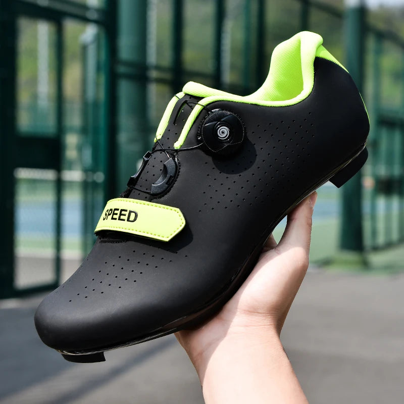 Cycling Sneaker Mtb Road with Sports Speed Bike Shoes  For Men Women Mountain Racing Flat SPD Zapatillas Ciclismo Mtb