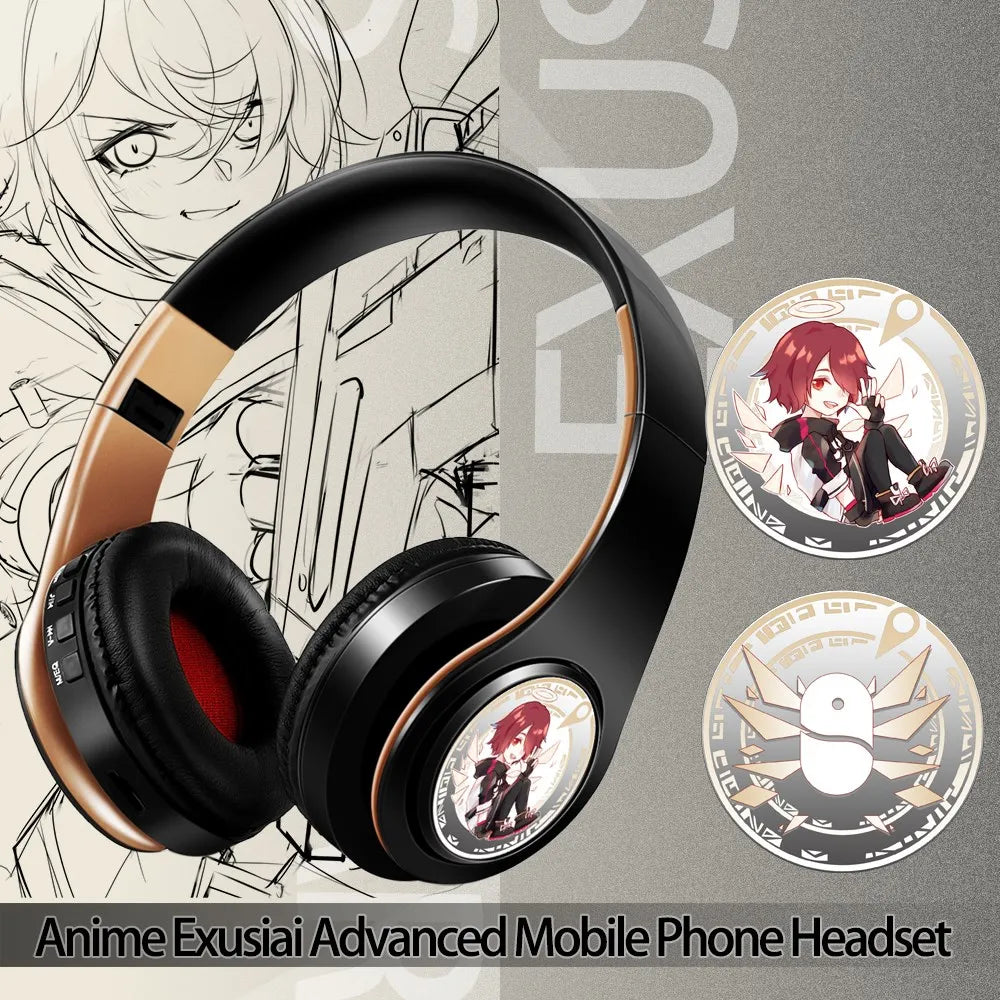 Miku Nakano Sanjiu – casque d'écoute Bluetooth 5.0, stéréo, pour téléphone portable