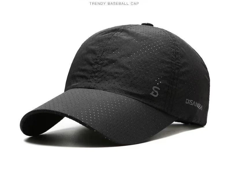 Originální design běžecká čepice, tenká, rychleschnoucí, prodyšná, s kachním jazykem, outdoorová, pánská, dámská, sluneční, letní, rybářská, poradenská, baseballová čepice