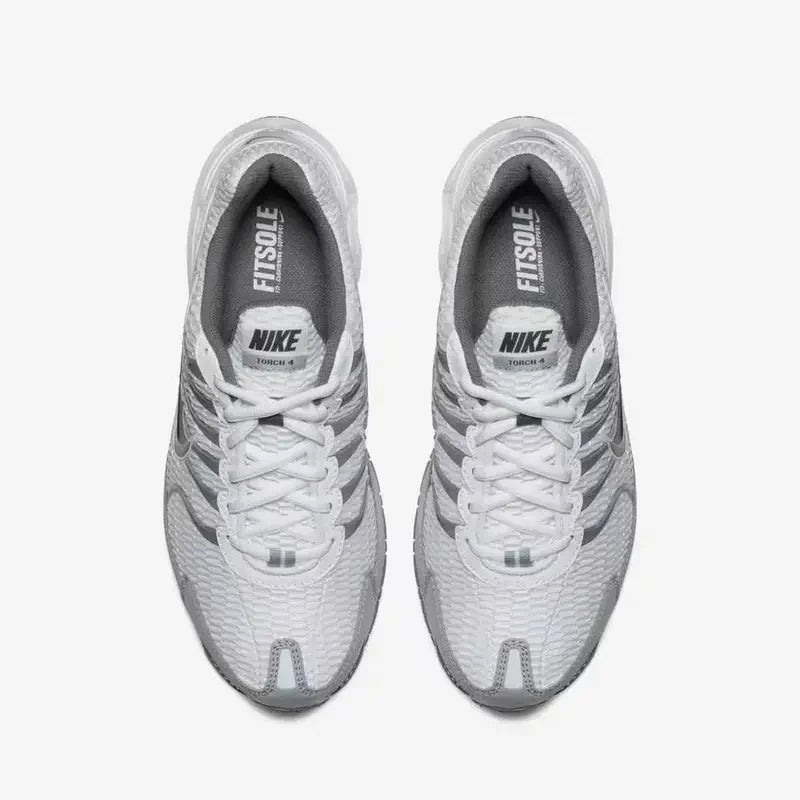 Nike Authentic Air Max Torch 4, chaussures de course polyvalentes, à amorti, durables et respirantes, modèle bas, unisexe, 343846-100.