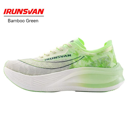 IRUNSVAN Carbon Plate Marathon Running Shoes, Professional Stable Support, Shock Absorption, Ultra-Light Rebound Sports Shoes