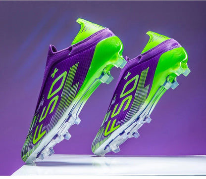 Nouvelles chaussures de football pour hommes, chaussures de football sur gazon, ultralégères, confortables, crampons d'intérieur antidérapants, crampons FG pour terrain synthétique, futsal, adulte, antidérapantes