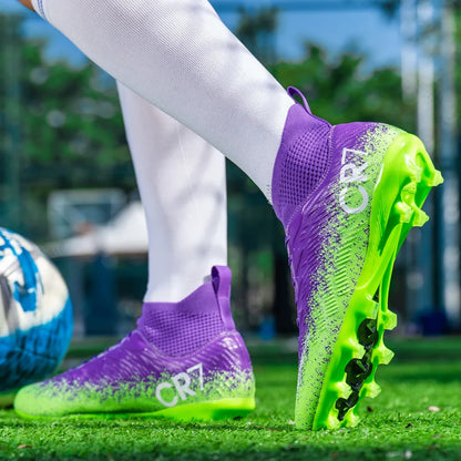 Zapatos de fútbol para adulto de alta demanda en otoño, con amortiguación, suaves y estables, deportivos con rebote, envolventes, ligeros y con tacos