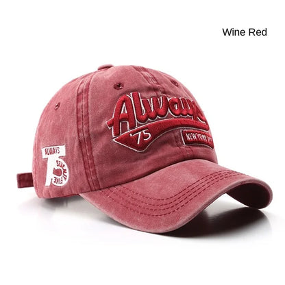 Brooklyn Baseball Caps Embroidery Breathable Retro Style Unisex Comfort Trendy Fashion Summer Hat Sun Protection Curved Brim