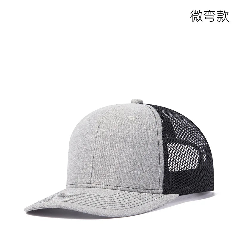 Gorras de camionero de malla en 38 colores para actividades al aire libre, gorras «dad hat» con cierre a presión, gorras de hip hop para hombre y mujer, gorras de béisbol ajustables para niños y niñas