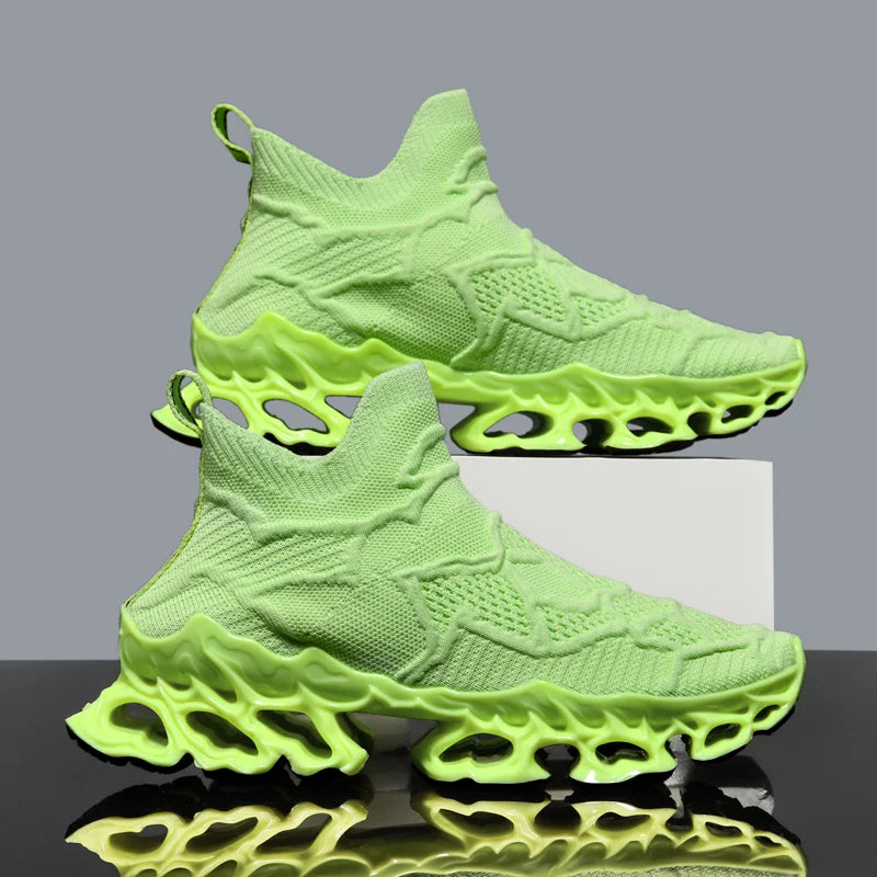Chaussure Homme Chaussures de course respirantes pour hommes, baskets décontractées pour hommes, chaussures de tennis pour hommes, entraîneur de course, mocassins à la mode, luxe