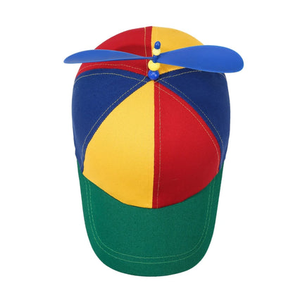 Cappellino da baseball alla moda con motivo a libellula e bambù, in stile primaverile e autunnale, con effetto color-block e visiera a elica – Cappellino da esterno per la protezione dal sole