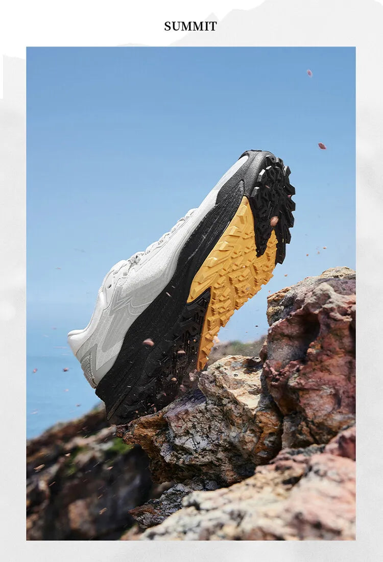 361 Degrees WUXIA 2 Running Shoes, Light Breathable Cushioning, Non-Slip Soft Outdoor Hiking Versatile Sneakers Male 672542201