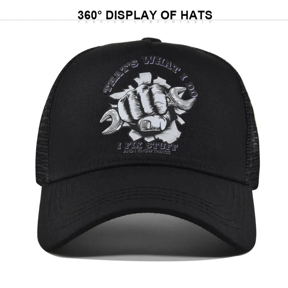Gorra de béisbol de moda para primavera-verano, de malla estampada y transpirable, con logotipo personalizado para hombres, mujeres y parejas; gorra con visera, casquette.