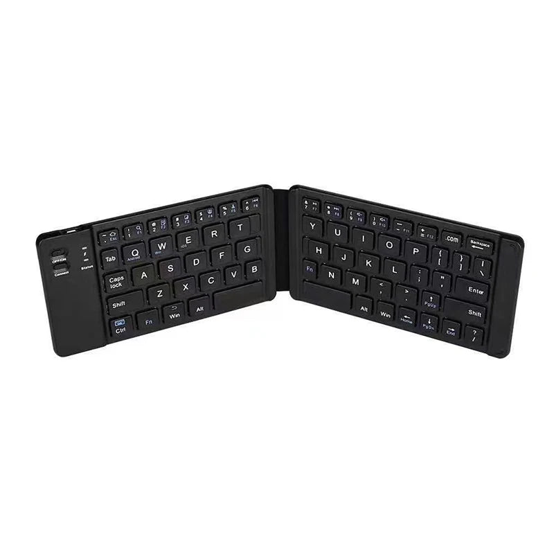 Wireless Folding Keyboard Bluetooth Keyboard With Touchpad For Windows, Android, IOS, Phone, Multi-Function Button Mini Keyboard