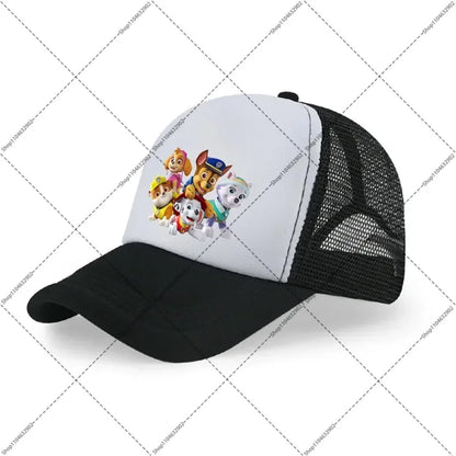 Paw Patrol baseballkasket med Skye Chase-mønster i tegneserie- og anime-stil – unisex-kasketter, sommermode, solhatte, fødselsdagsgaver
