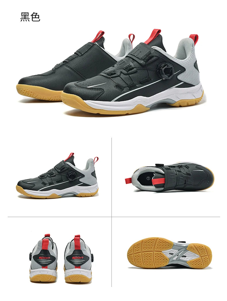 Professional Volleyball Shoes Men's and Women's Fitness Badminton Shoes Youth Table Tennis Training and Competition Sports Shoes