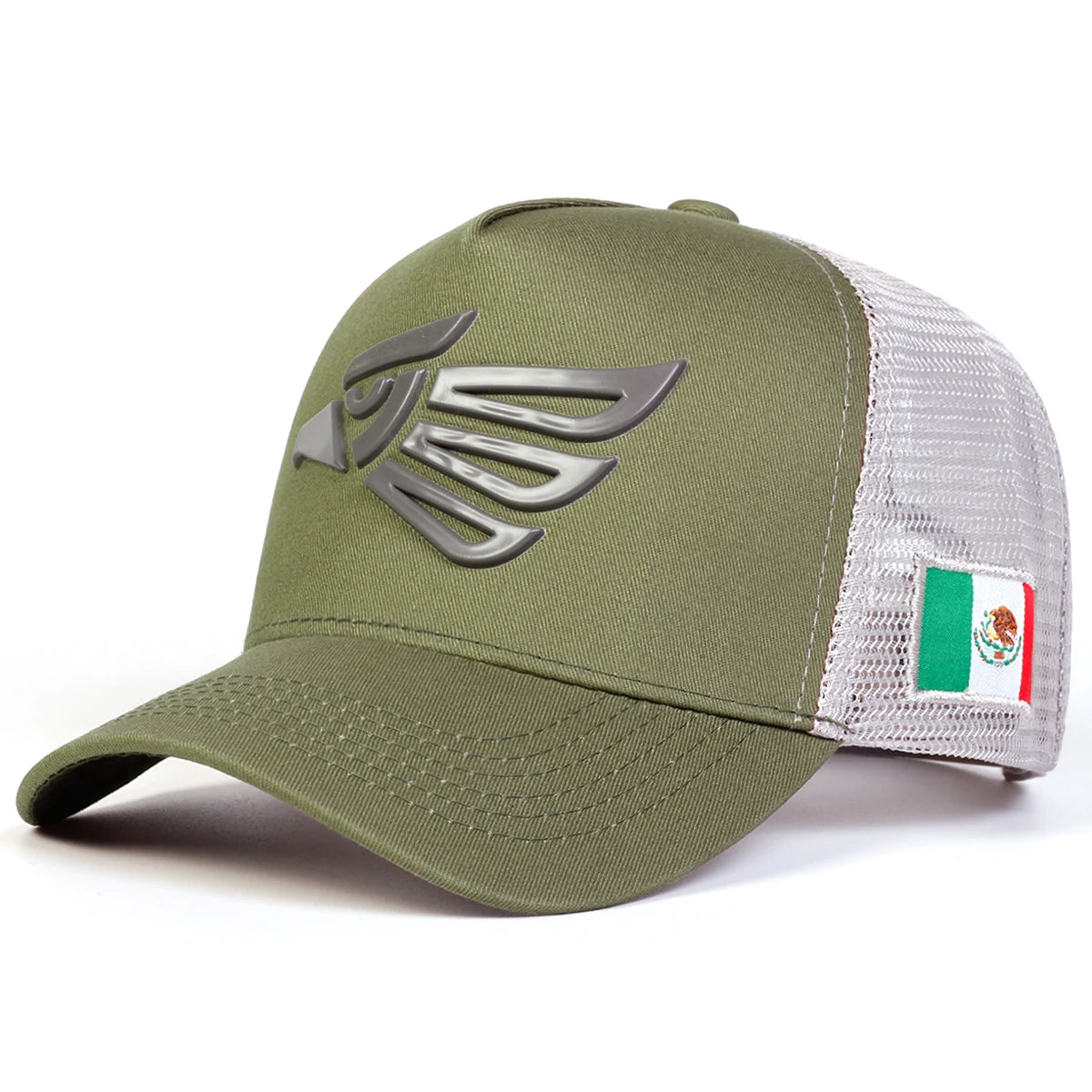 Unisex-Baseballkappen mit „Mexican Eagle“-Label, verstellbar, Freizeitmützen, Sonnenhüte für Frühling und Sommer im Freien