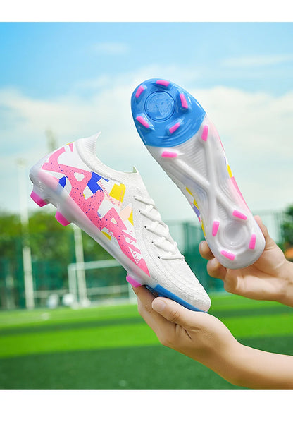 Nouvelles chaussures de football professionnelles pour hommes, chaussures de soccer pour adultes, crampons de football, chaussures de sport ultralégères pour l'entraînement et les activités de plein air, pointures 35-4