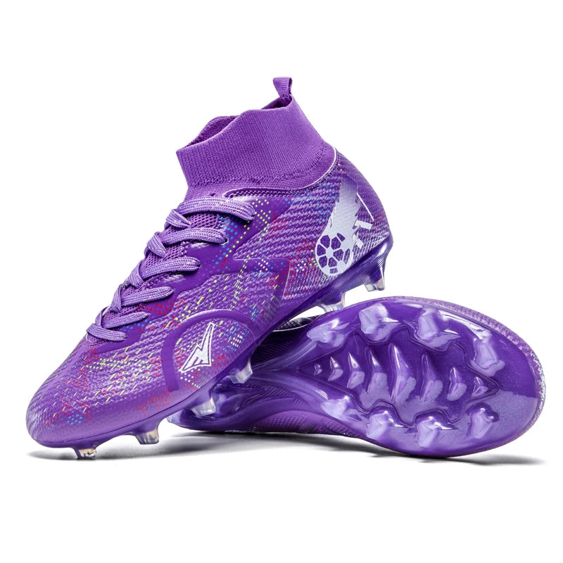 Men Soccer Shoes Breathable Football Boots Futsal Ultralight Professional Training Sneakers Unisex Grass Cleats Match Sport