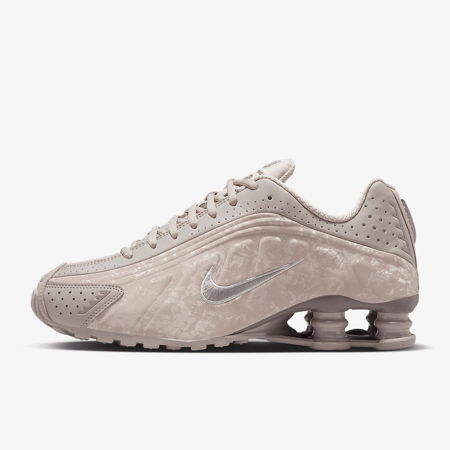 Nike Shox R4 genuínos — Ténis de corrida almofadados de cano baixo para mulher HV0934-001