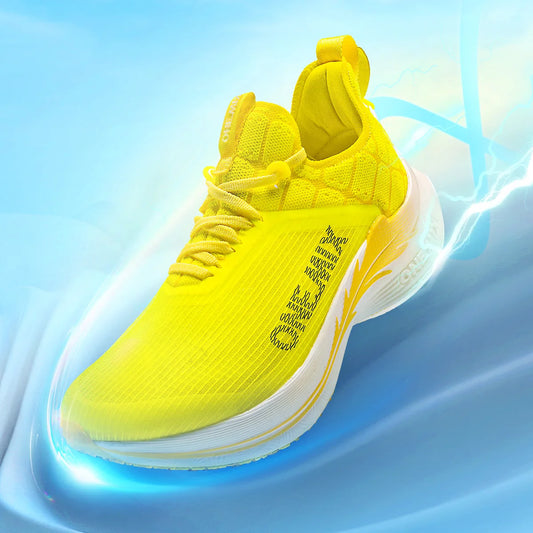 ONEMIX Carbon Fiber Plate Running Shoes Traction Shock Absorption Sneakers Professional Marathon PB Racing Sports Trainers Shoes