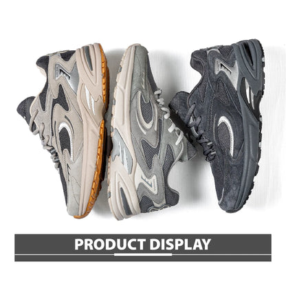 Baasploa New Running Shoes Men Outdoor Fashion Lightweight Mesh Sports Shoes Male Casual Breathable Non-Slip Walking Shoes