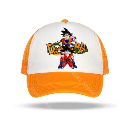 „Dragon Ball“ beisbolo kepurės su anime personažų atvaizdais, saulės kepurės vaikams ir suaugusiems, vasarinės, kvėpuojančios, kasdienio stiliaus kepurės, reguliuojamos kepurės su snapeliu, dovanos