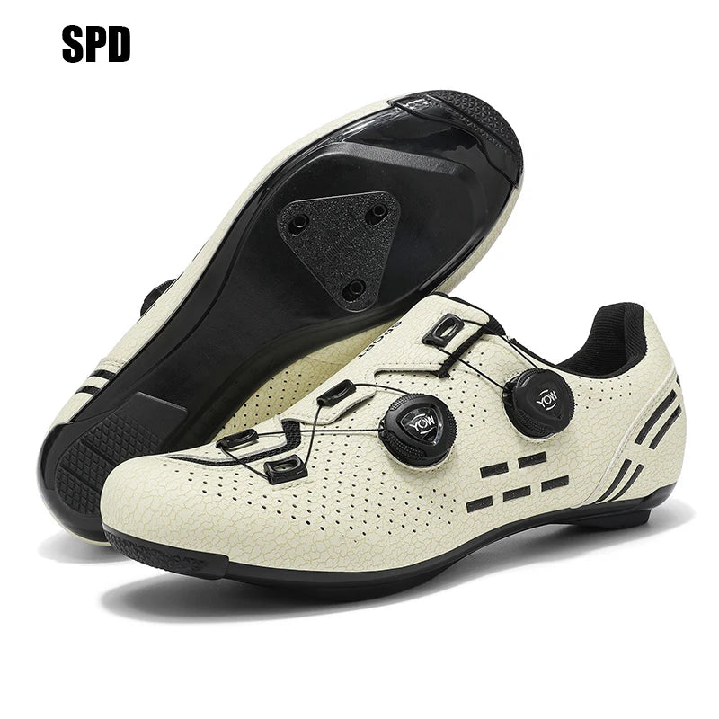 Zapatillas de ciclismo profesionales para hombre MTB y SPD, zapatillas de carreras de montaña, zapatillas de ciclismo de carretera SPD y de montaña para mujer