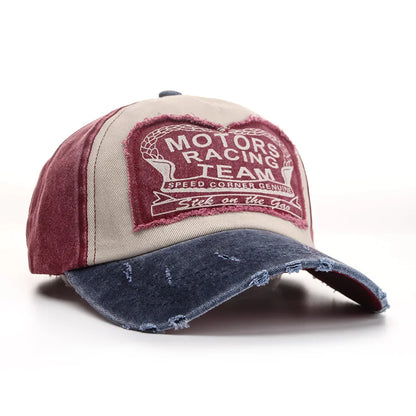 Casquette de baseball en coton printemps-été pour homme, style délavé et vieilli, chapeaux pour homme et femme, casquette de soleil pour l'extérieur, casquettes hip-hop, style décontracté, multicolore