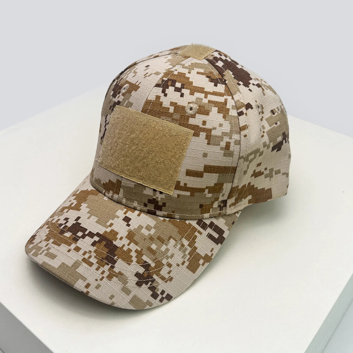 Velcro-rem CAMO Outdoor-baseballkasketter Solskærm Amerikansk Ny Unisex Alsidig Sportsmode Personlig Kasket med skygge Taktisk Ridning