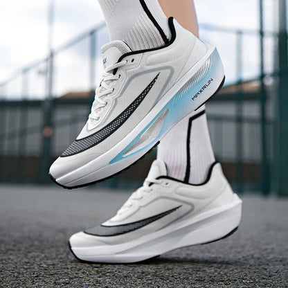 Men's Running Shoes Autumn Breathable Marathon Professional Lightweight Sneakers Flat Comfortable Casual Tennis Shoes