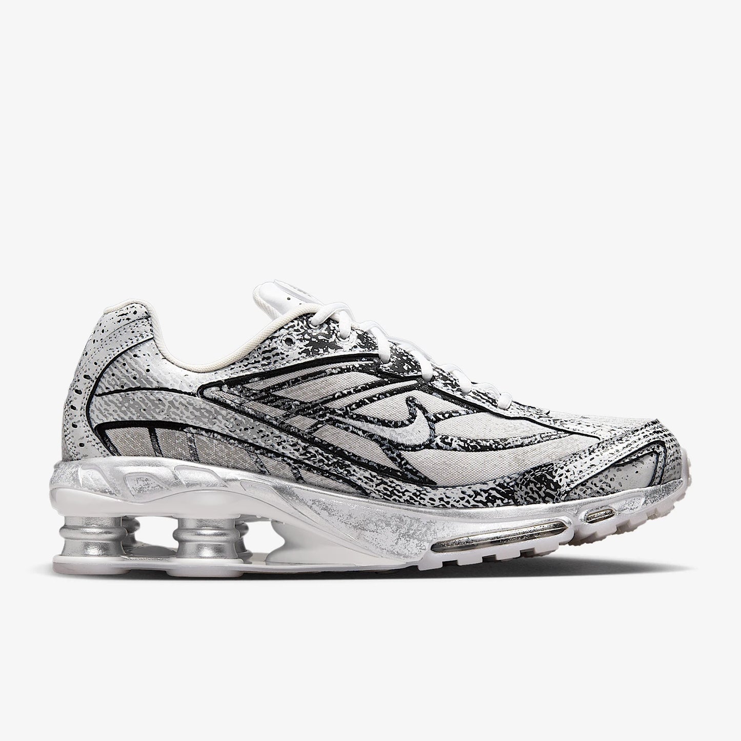 Nike genuine Shox Ride 2 unisex column fashionable shock-absorbing running shoes IB8174-100