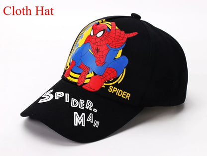 Marvel Anime figurka Spider-Man kreslená baseballová čepice bavlna polyester čepice s kšiltem pro chlapce a dívky čepice a doplňky k hlavě dětský dárek k narozeninám