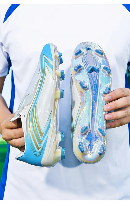 Nouvelles chaussures de football pour hommes, crampons pour femmes, modèle unisexe pour futsal, ultra-légères, TF/FG, chaussures de football professionnelles de haute qualité pour jeunes, baskets.