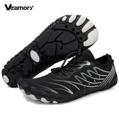 Quick Dry Aqua Shoes for Men Women Breathable Non-slip Water Sneakers Barefoot Soft Sole Wading Footwear for Swimming Beach