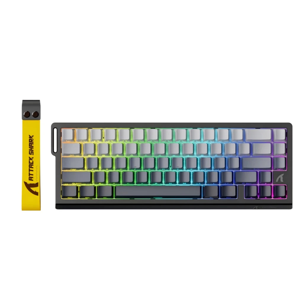 Attack Shark X68 HE Gaming Keyboard - Magnetic Mechanical, 0.01ms Rapid Trigger, 8000Hz Polling, Wired, 128K Ultra-Long Life