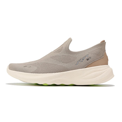 Li-Ning SOFT GO 2 KNIT slip-on-skor för män, bekväma och stabila promenadskor med dämpning, LiNing-mesh, jogging- och vardagsskor AGLV017