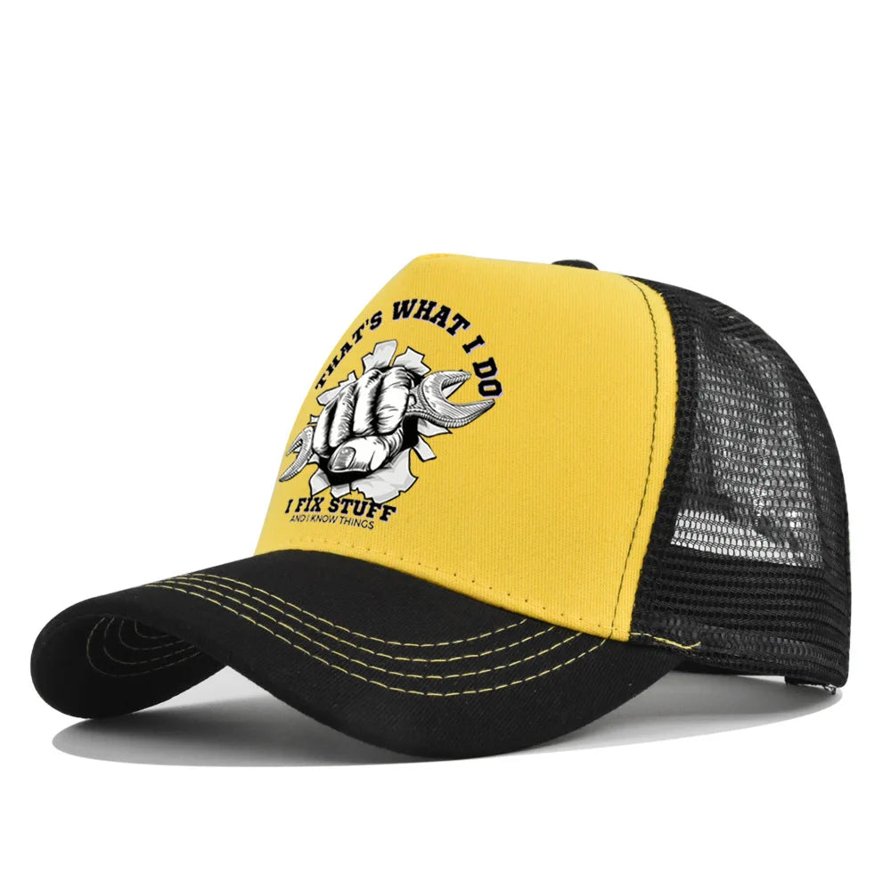 Gorra de béisbol de moda para primavera-verano, de malla estampada y transpirable, con logotipo personalizado para hombres, mujeres y parejas; gorra con visera, casquette.