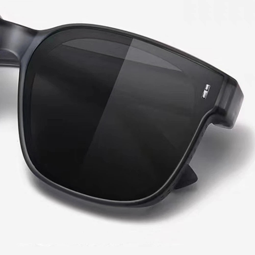 KLASSNUM Transfer Sunglasses Ladies Fit Over Sun Glasses Men Oversize Square Wrap Around Glasses for Prescription Myopia Goggles