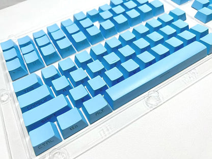 131 Tasten seitlich gravierte, hintergrundbeleuchtete Keycaps für mechanische Tastaturen mit Cherry MX Switches, OEM-Profil, ABS-Keycaps, individuelle Tastenkappen für DIY