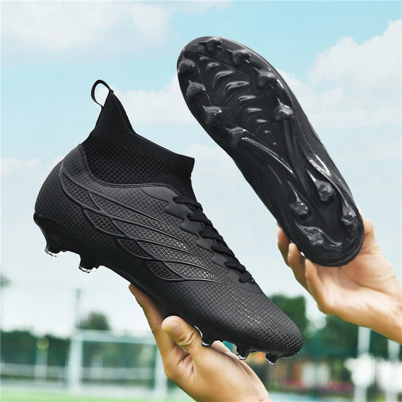 2026 New Superfly FG Football Boots Outdoor Soccer Cleats Black Shoes Soft Sport Professional Breathable Comfortable Boots