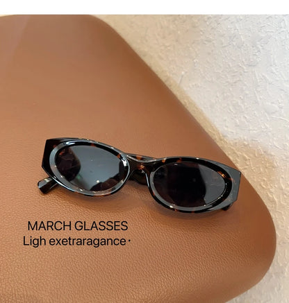 Moderne ovale solbriller til kvinder og mænd – trendy og cool solbriller til damer – Street Shot – retro – premium briller – Gafas De Sol – UV400