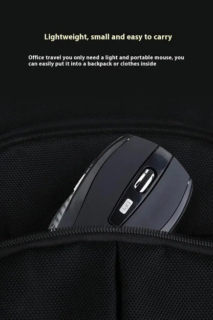 Wireless Mouse Silent Mouse 2.4G Portable Mobile Optical Office Mouse Adjustable 1600 DPI Levels For Notebook PC Laptops MacBook