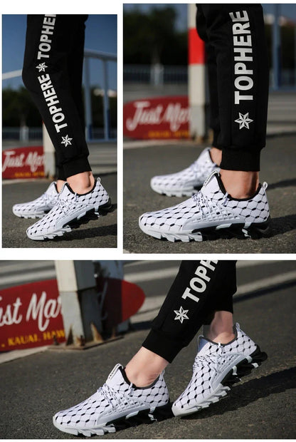 Men's Sports Shoes Breathable Casual Walking Tennis Sports Shoes